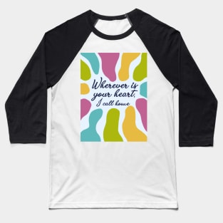 Wherever Rainbow Baseball T-Shirt